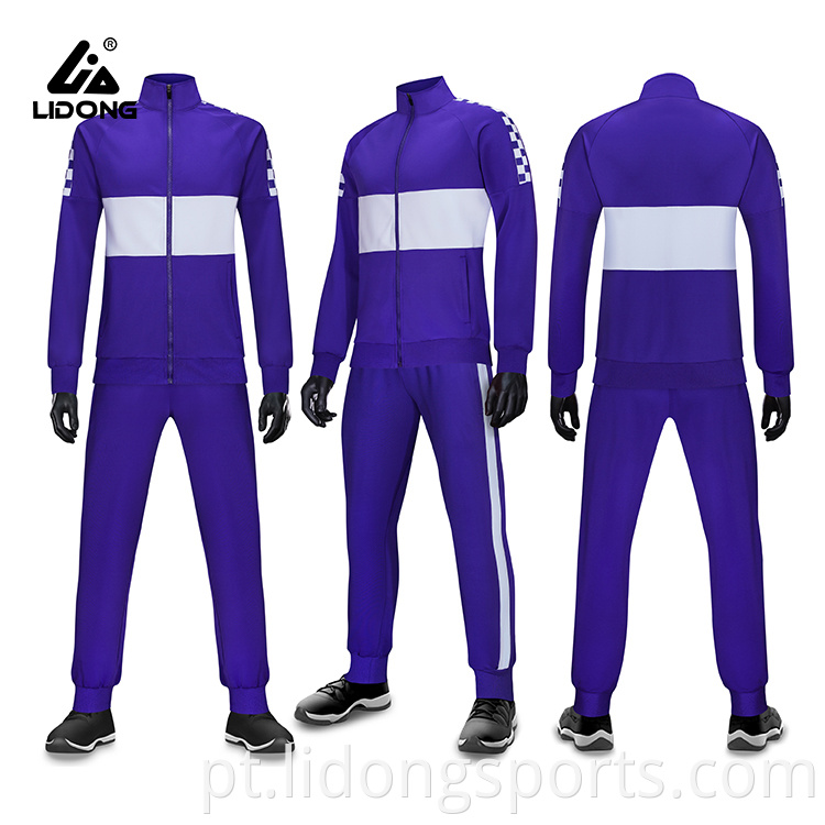 Tils de traje masculino personalizados esportes usa roupas de rua de streetwears Man Sport Use terno feito na China